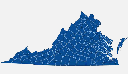 Viriginia Map